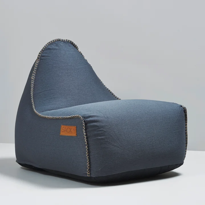 SACK it - RETRO it Canvas Sitzsack, sand