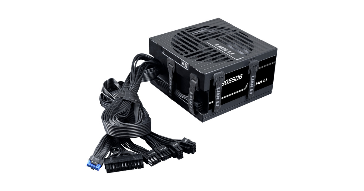Lian LiRB 550B 550 watt voeding   (Zwart, 1x PCIe)