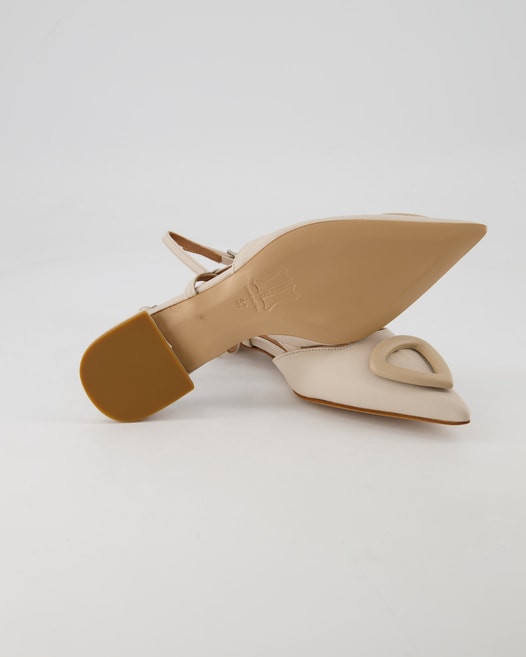 George Watts 7104 Slingpumps in Beige
