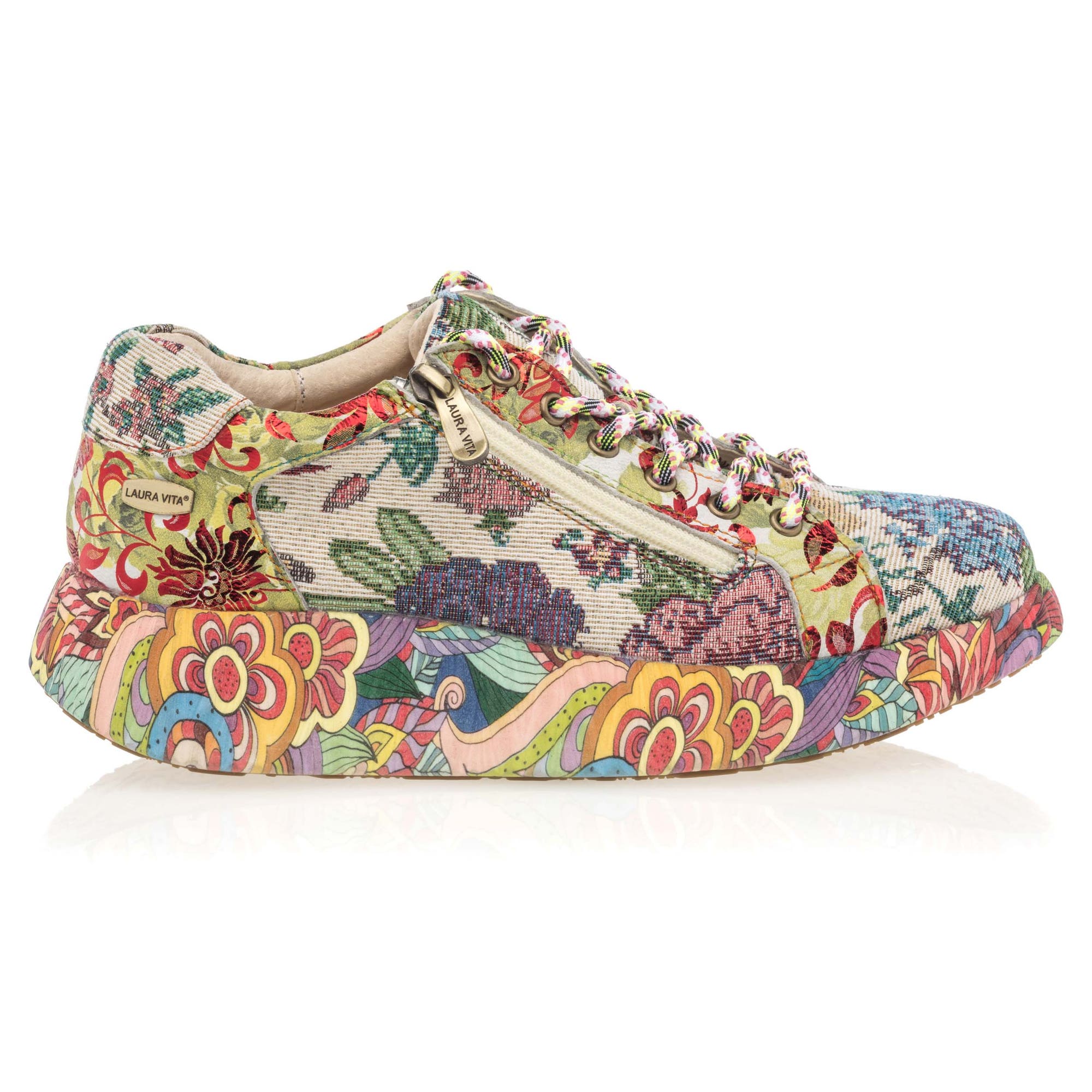 Baskets basses Femme beige