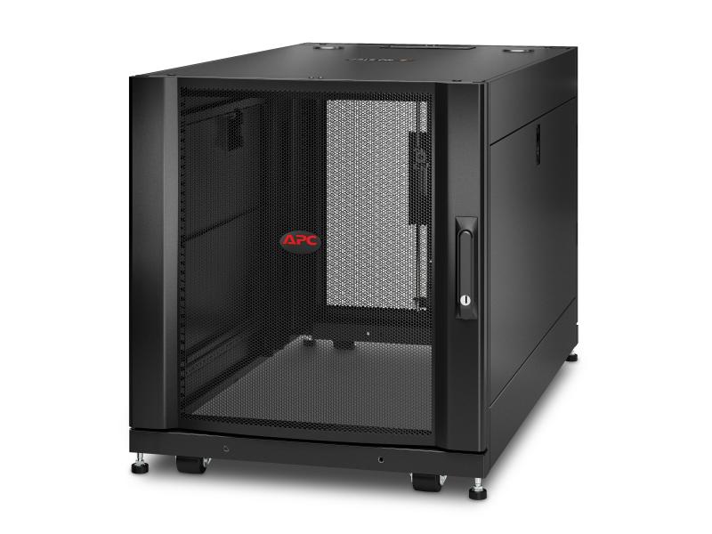APC Netzwerkschrank NetShelter SX AR3103 12HE / Schwarz 19