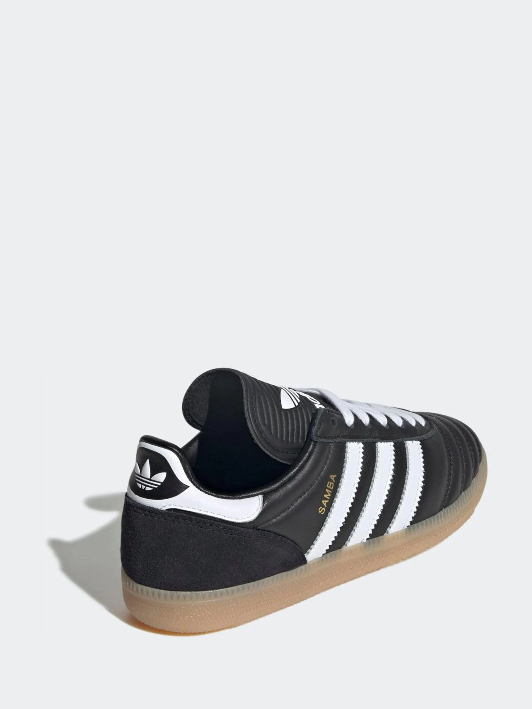 Zwart/wit - adidas Originals Samba JP Junior Trainers