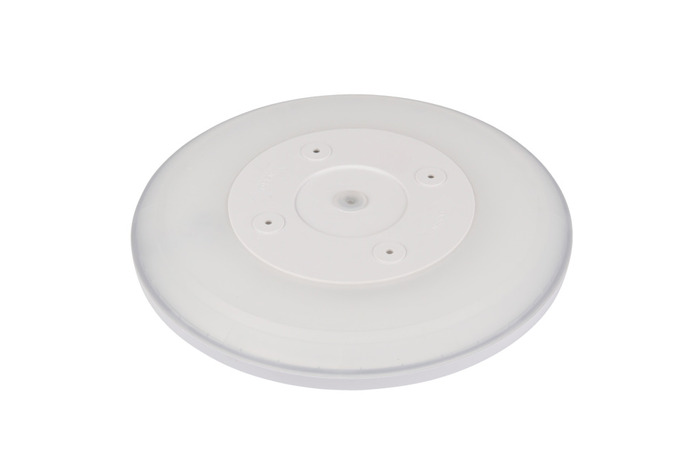 Plafond slim hvid Ø30 cm inkl. 15 W LED-pære
