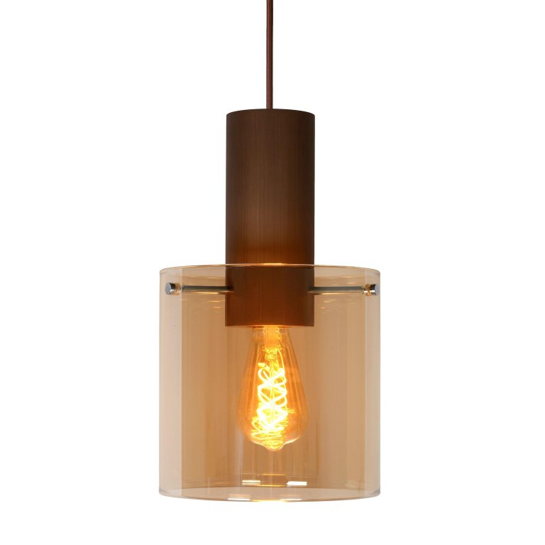 Lucide Toledo hanglamp Ø20 amber