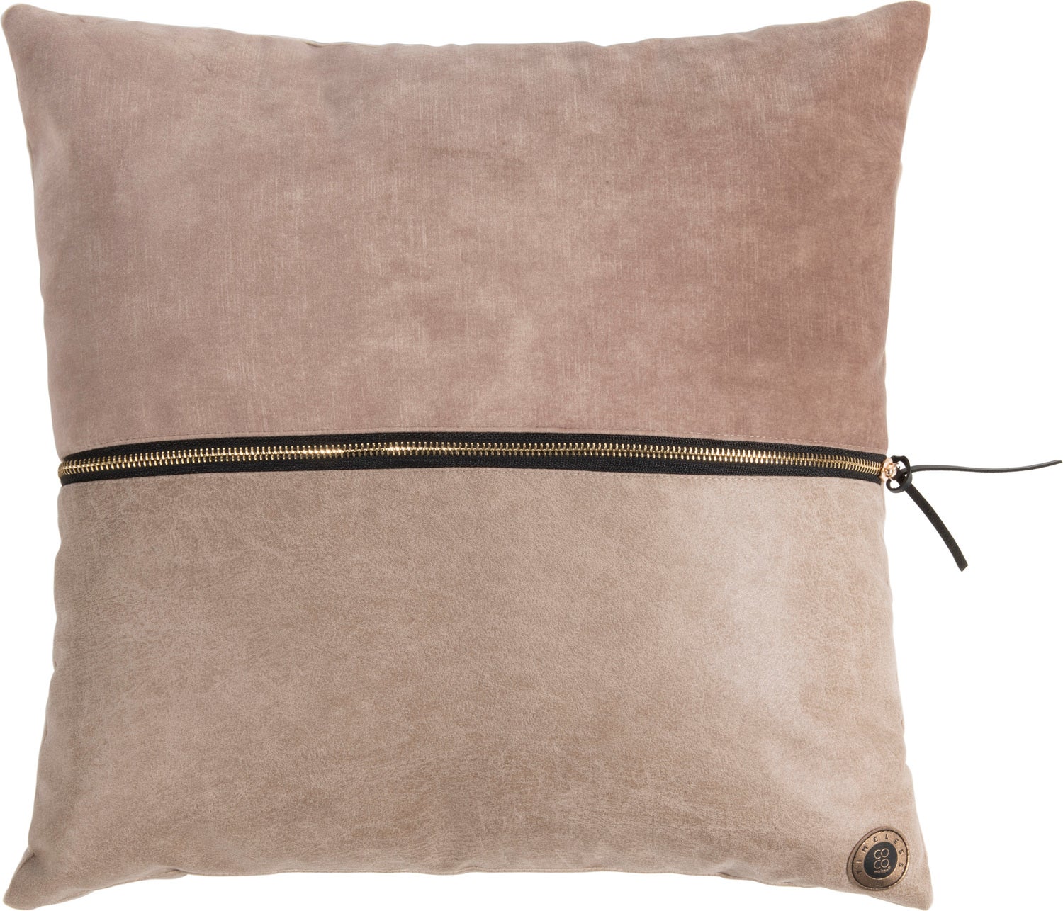 Coco Maison sierkussen Sofia roze 45 x 45 cm