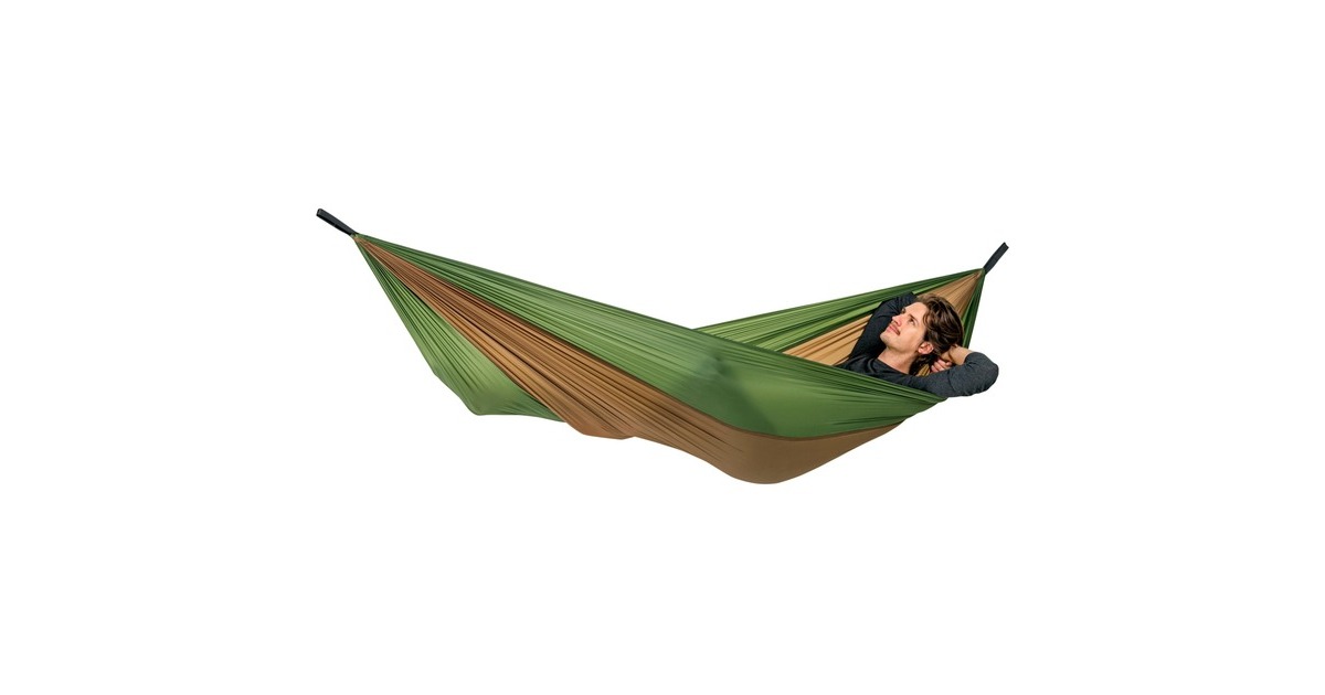 AmazonasUL Adventure hangmat  (Groen/bruin)