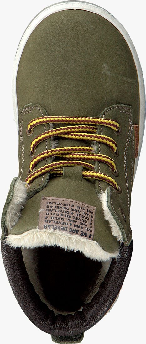 DEVELAB groene develab hoge sneaker 41855