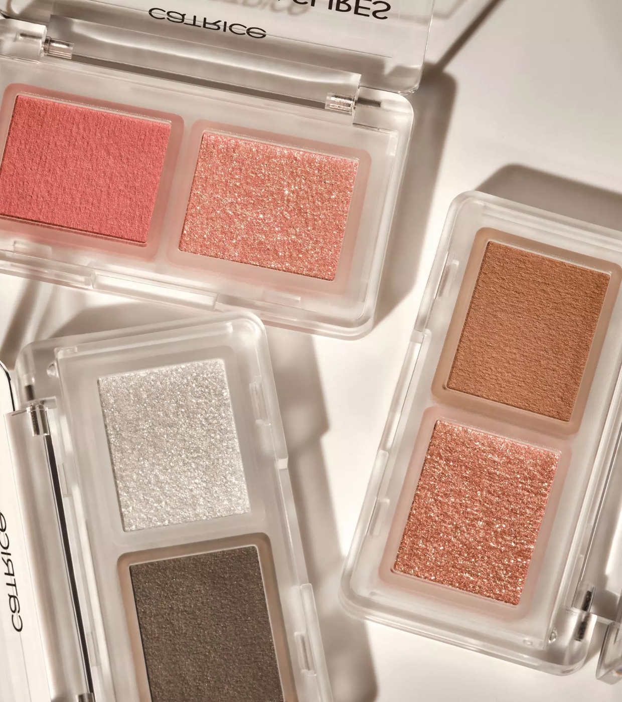 Catrice - Paleta de sombras em pó cremoso Diamond Treasures - 010: Hazel Spark