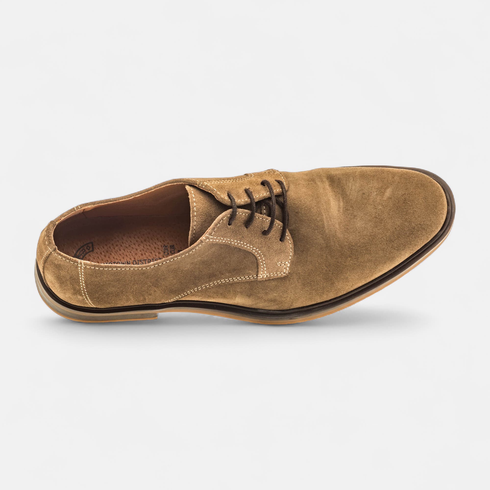 Derbies Homme en cuir beige