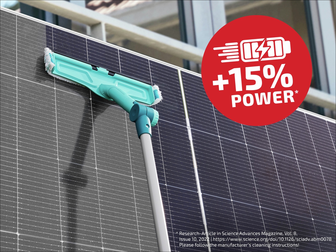 Leifheit Fensterreiniger »Fenster- & Rahmenwischer 4in1 Telescope 2 m«