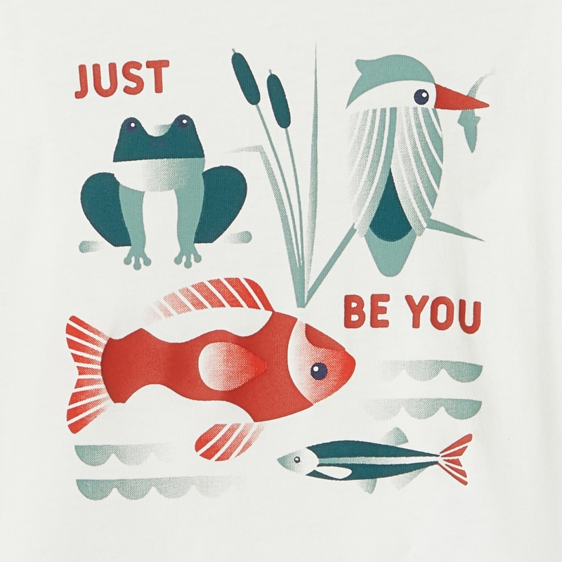 T-shirt animaux de la rivière