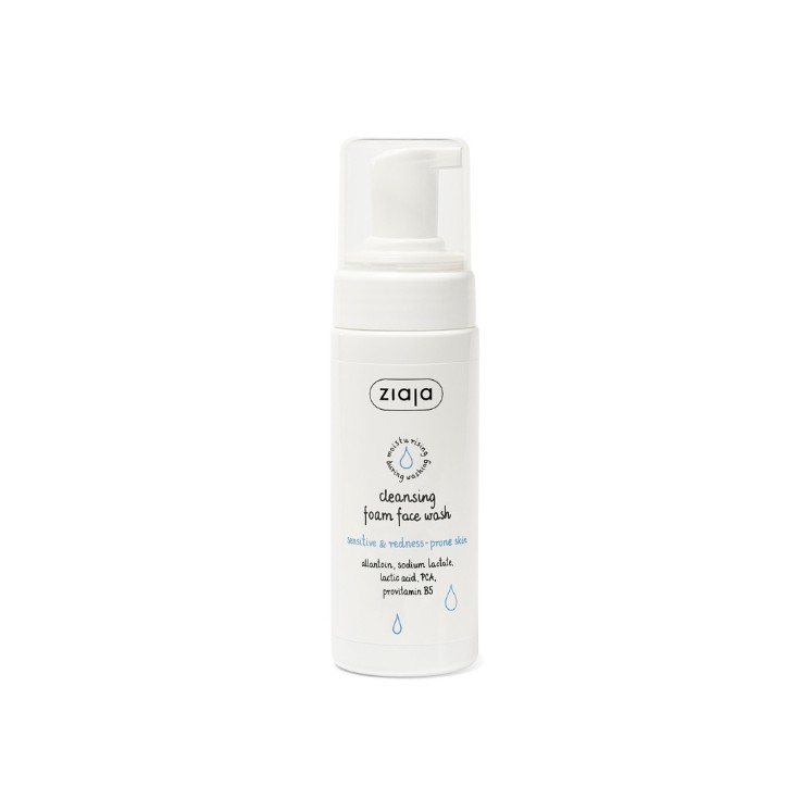 Ziaja Make-up-Entferner-Reinigungsschaum für empfindliche und gerötete Haut 150 ml