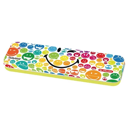 Herlitz Metalletui Smiley World Rainbow