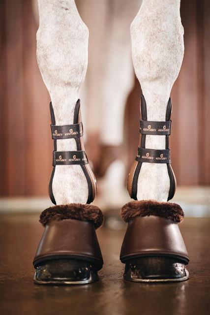 Springschoenen Kentucky Sheepskin Leather Bruin-bruin
