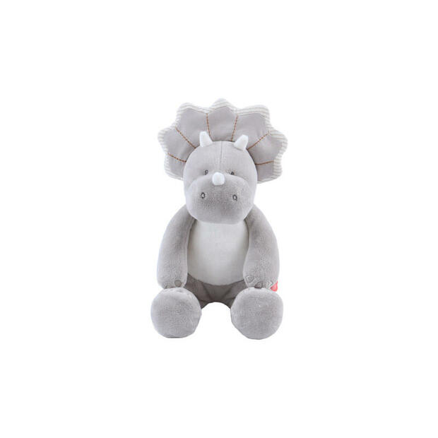 Tiga Stegi & Ops Petite Peluche 25cm OPS gris Veloudoux - NOUKIE 'S