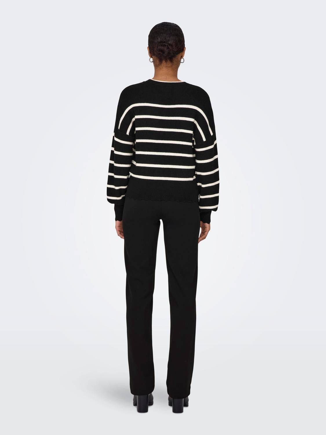 ONLIBI Strickpullover Black