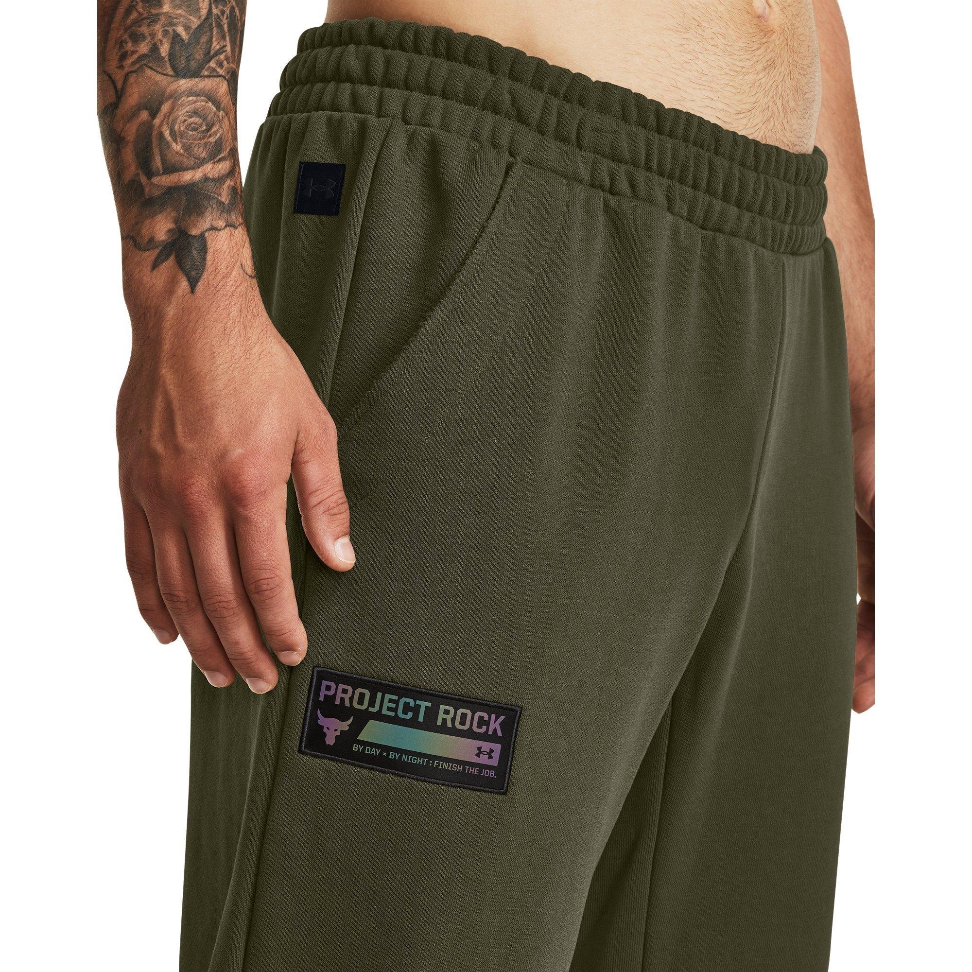 Under Armour UA Project Rock Heavyweight Jogging Bottoms Mens