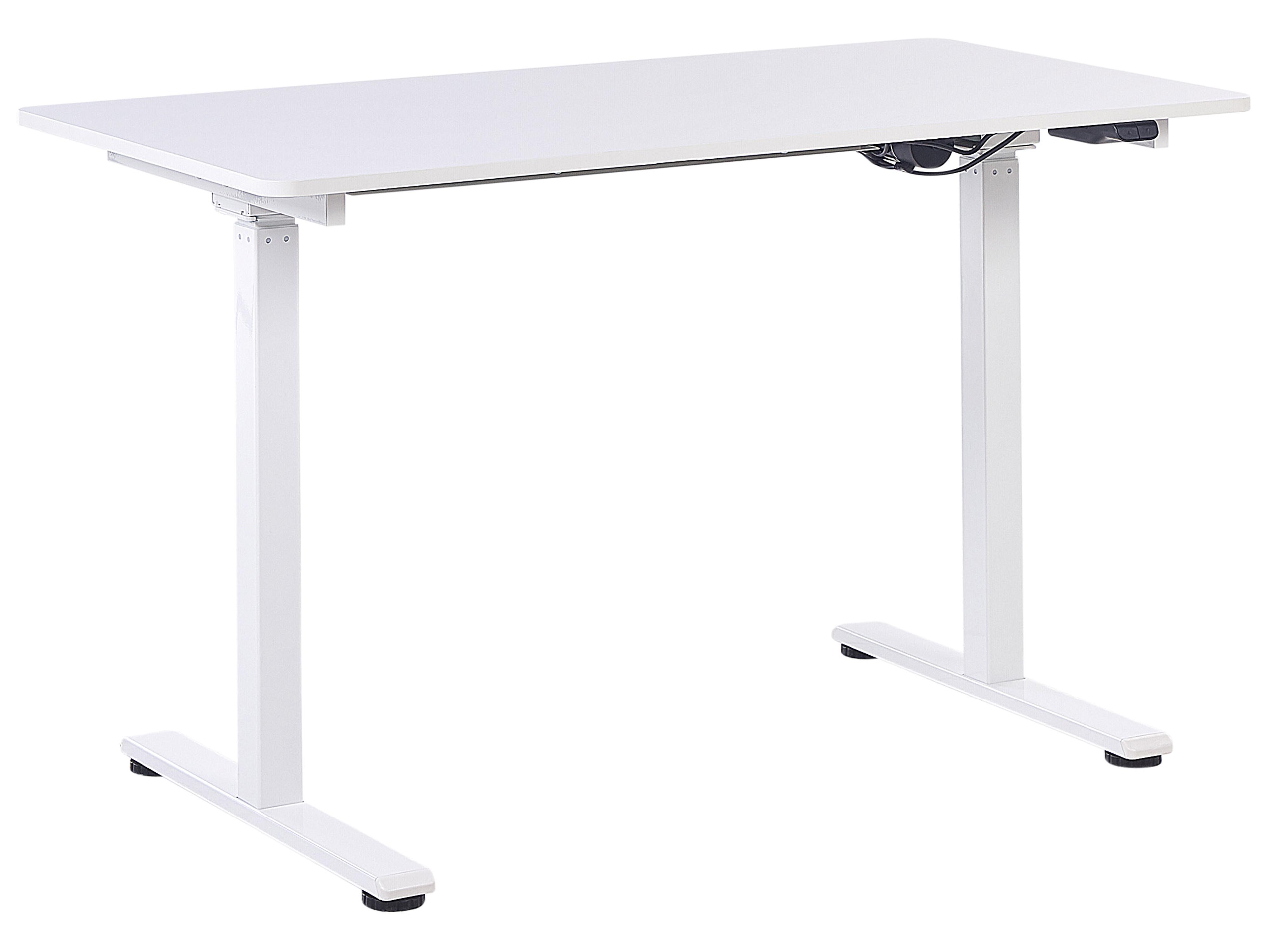 Elektrisch verstelbaar sta-bureau GRIFTON Wit 120 cm 60 cm