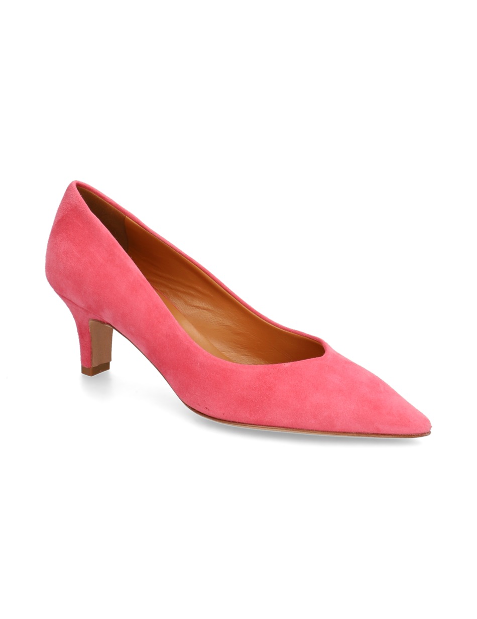 Veloursleder Pumps