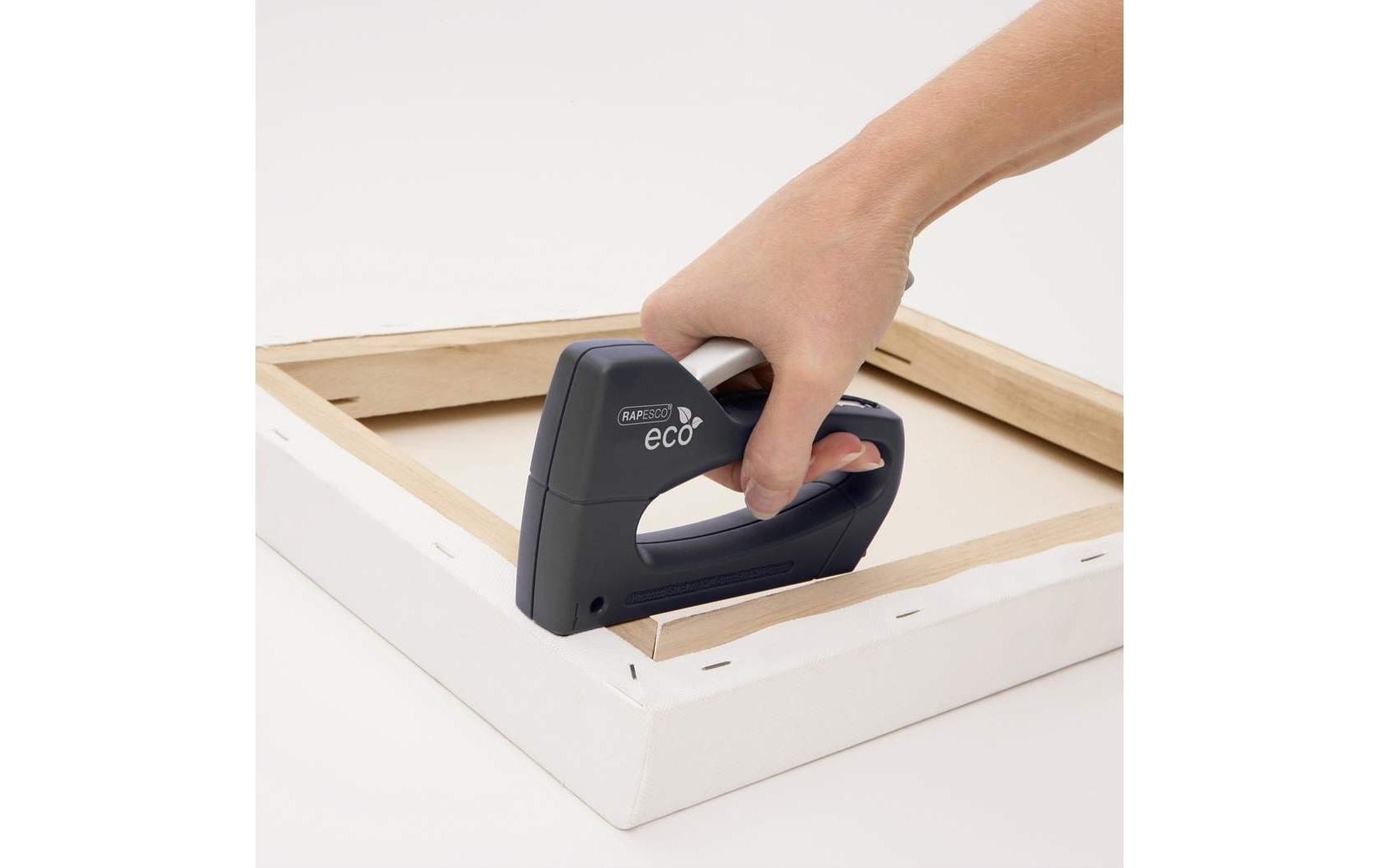 Germ-Savvy Antibakteriell ECO T8-Lite Tacker SchwarzTacker aus recyceltem Kunststoff