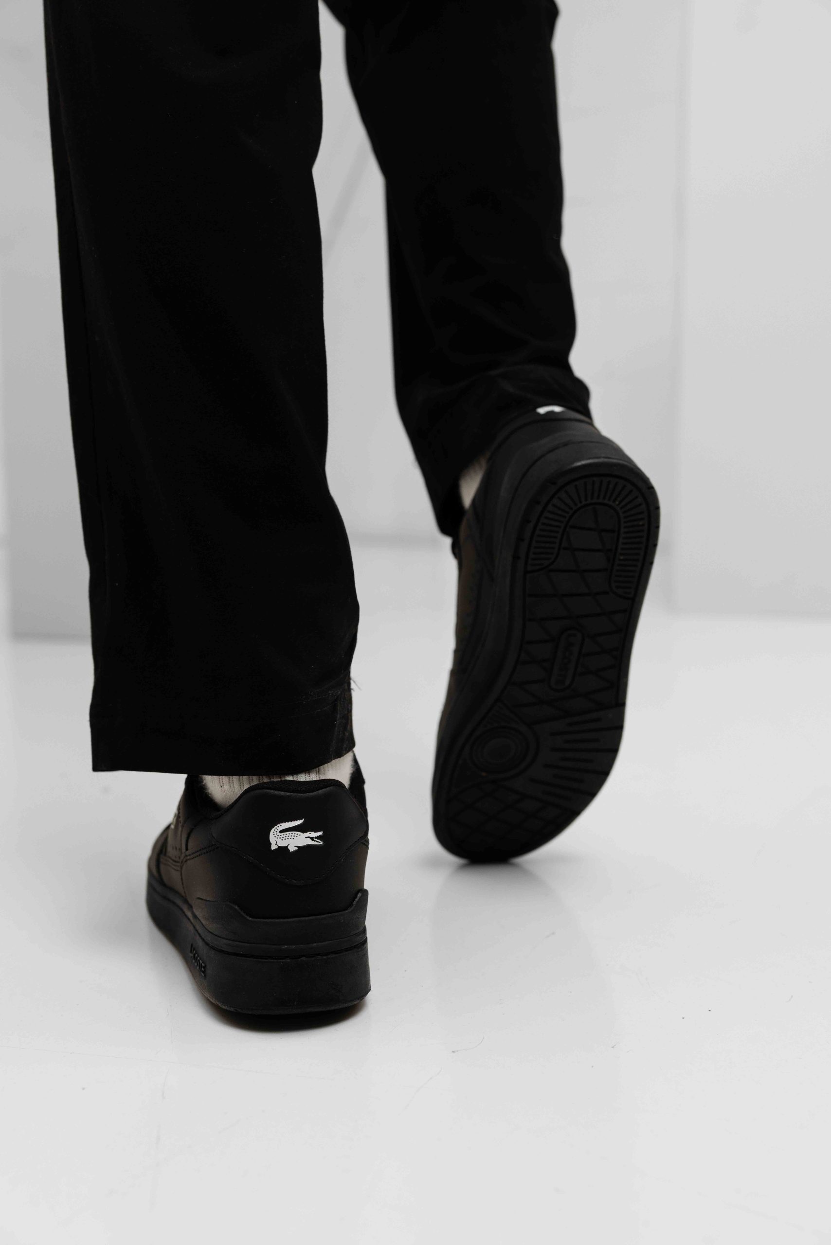 Lacoste T-Clip Sneakers Heren Zwart