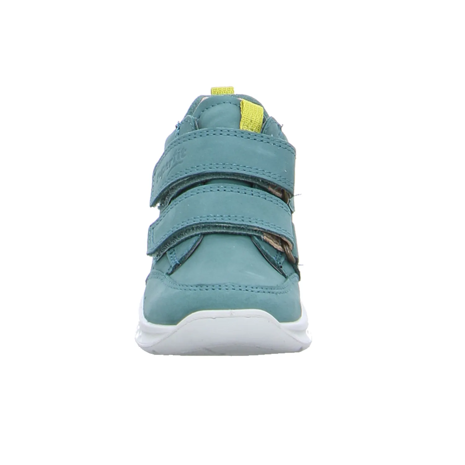 SUPERFIT Lauflernschuh Grün Leder  Unisex Lernlaufschuh