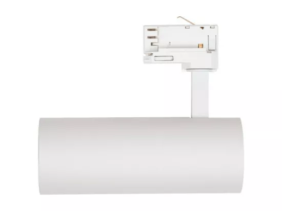 Spot LED sur Rail Triphasé 30W Bertha LIFUD Blanc 6000K Blanc froid