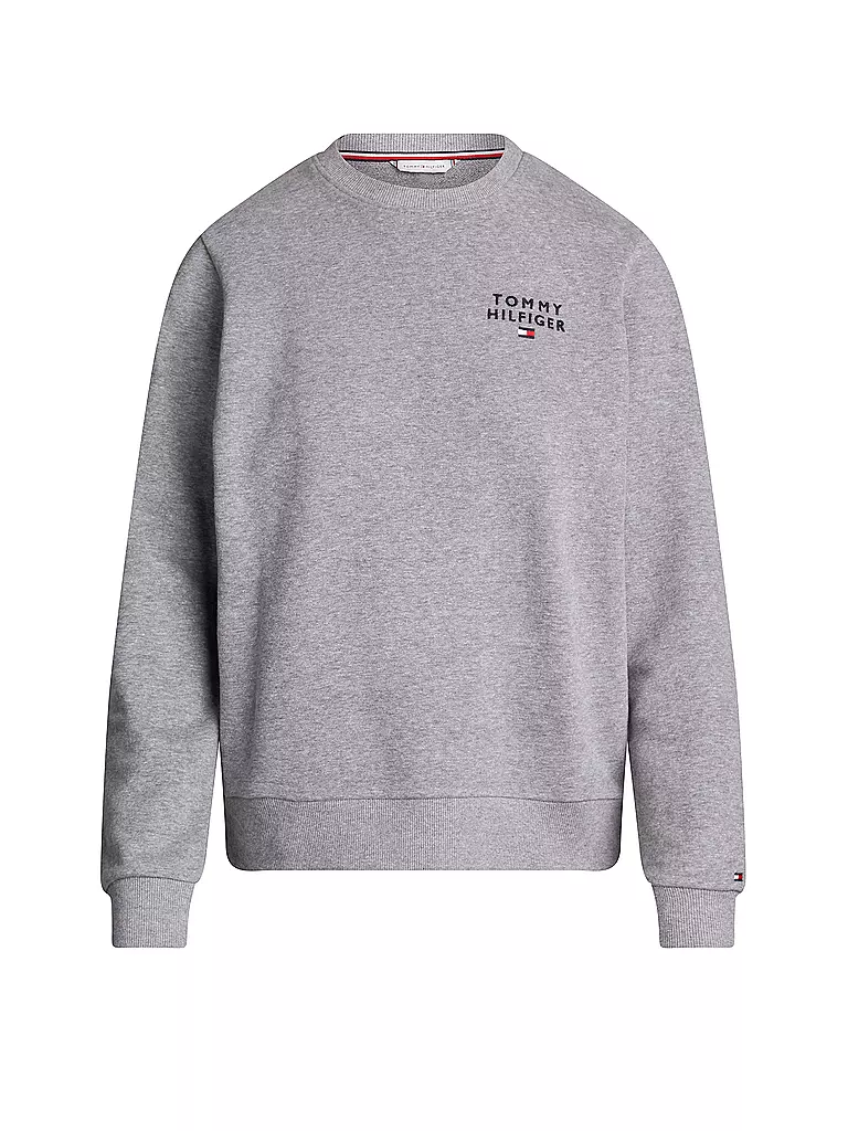 TOMMY HILFIGER Langarmshirt grau