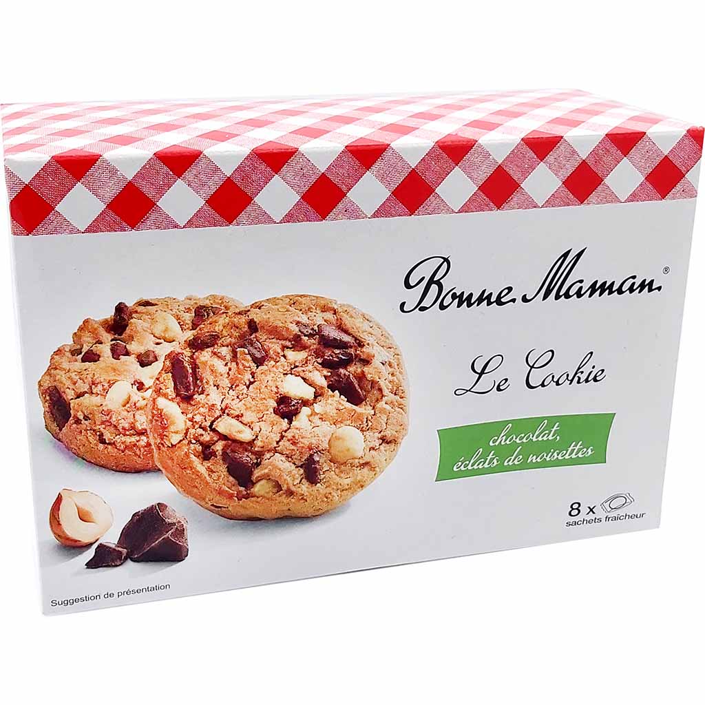 Bonne Maman Le Cookie chocolat, eclats de noisettes 225g MHD:18.5.25