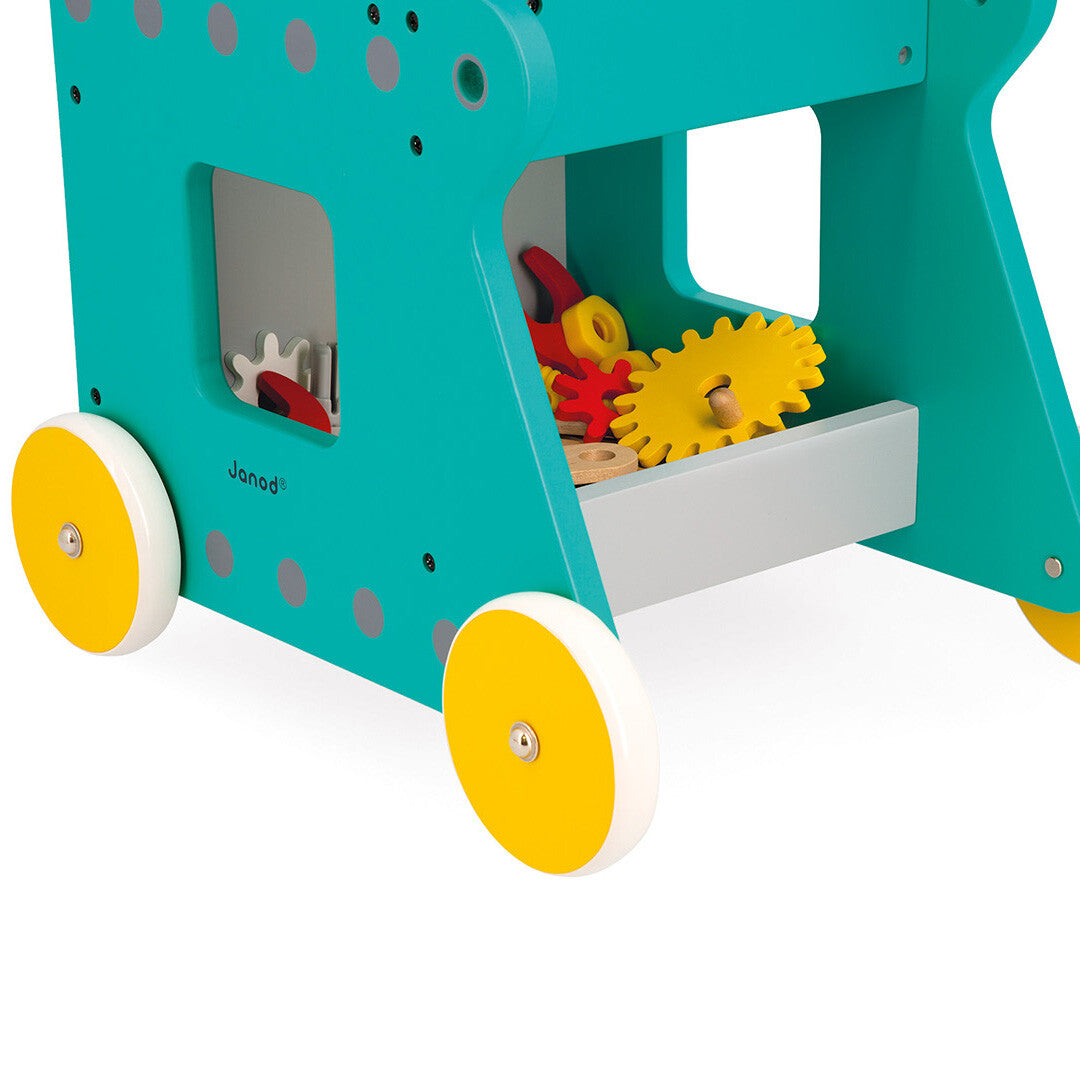 Janod loopwagen robot brico'kids