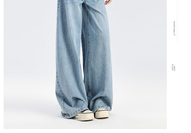 Denimot - Mid Rise Wide Leg Jeans (diverse designs)