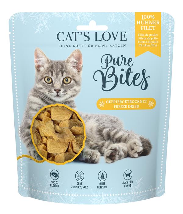 CAT'S LOVE Katzensnack Pure Bites