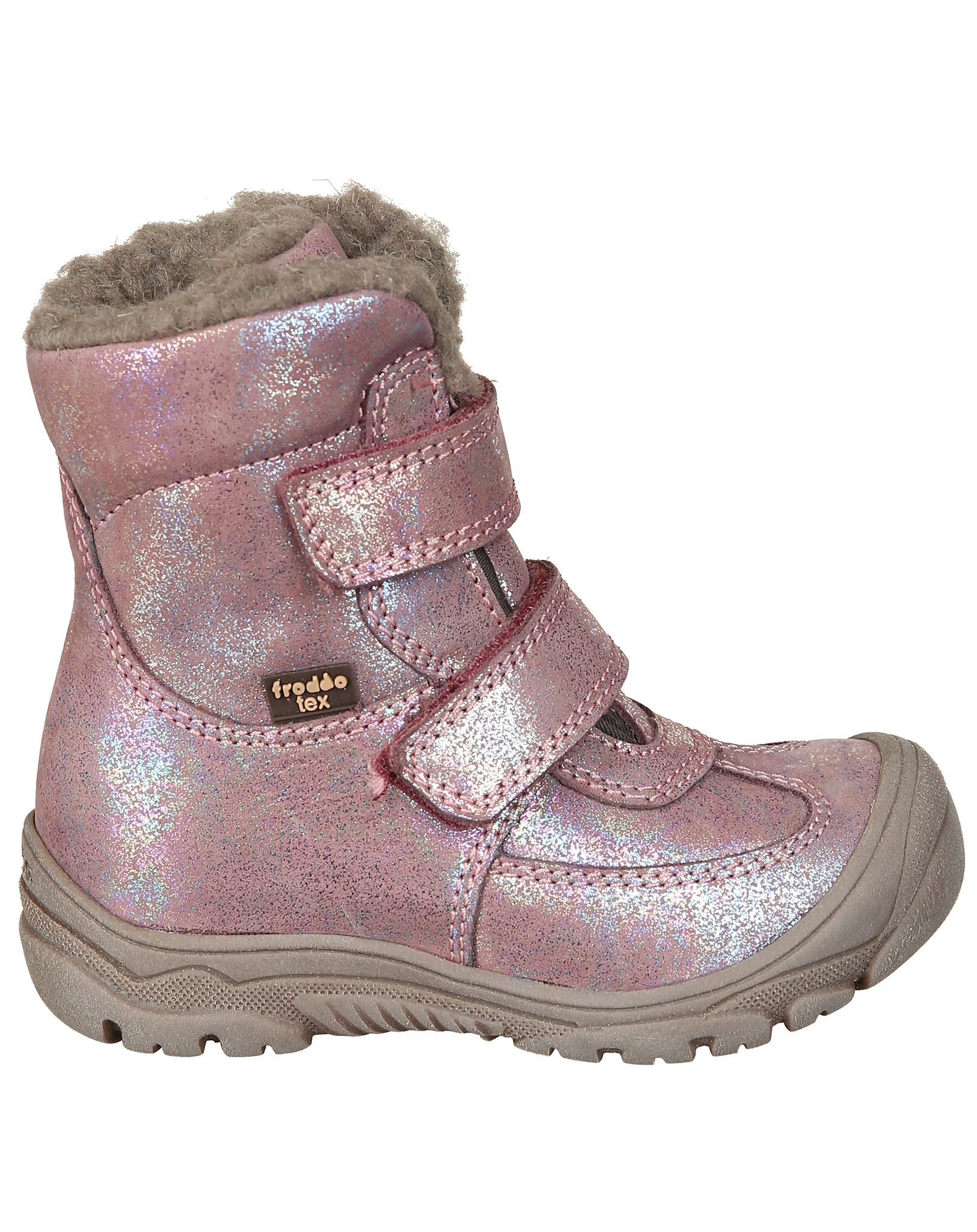 Klettboots LINZ WOOL TEX HIGH in pink shine