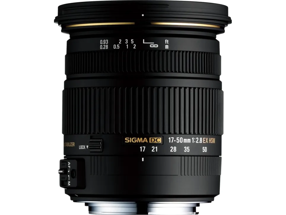 Sigma EX - Zoomobjektiv - 17 mm - 50 mm - f/2.8 DC OS HSM - Canon EF