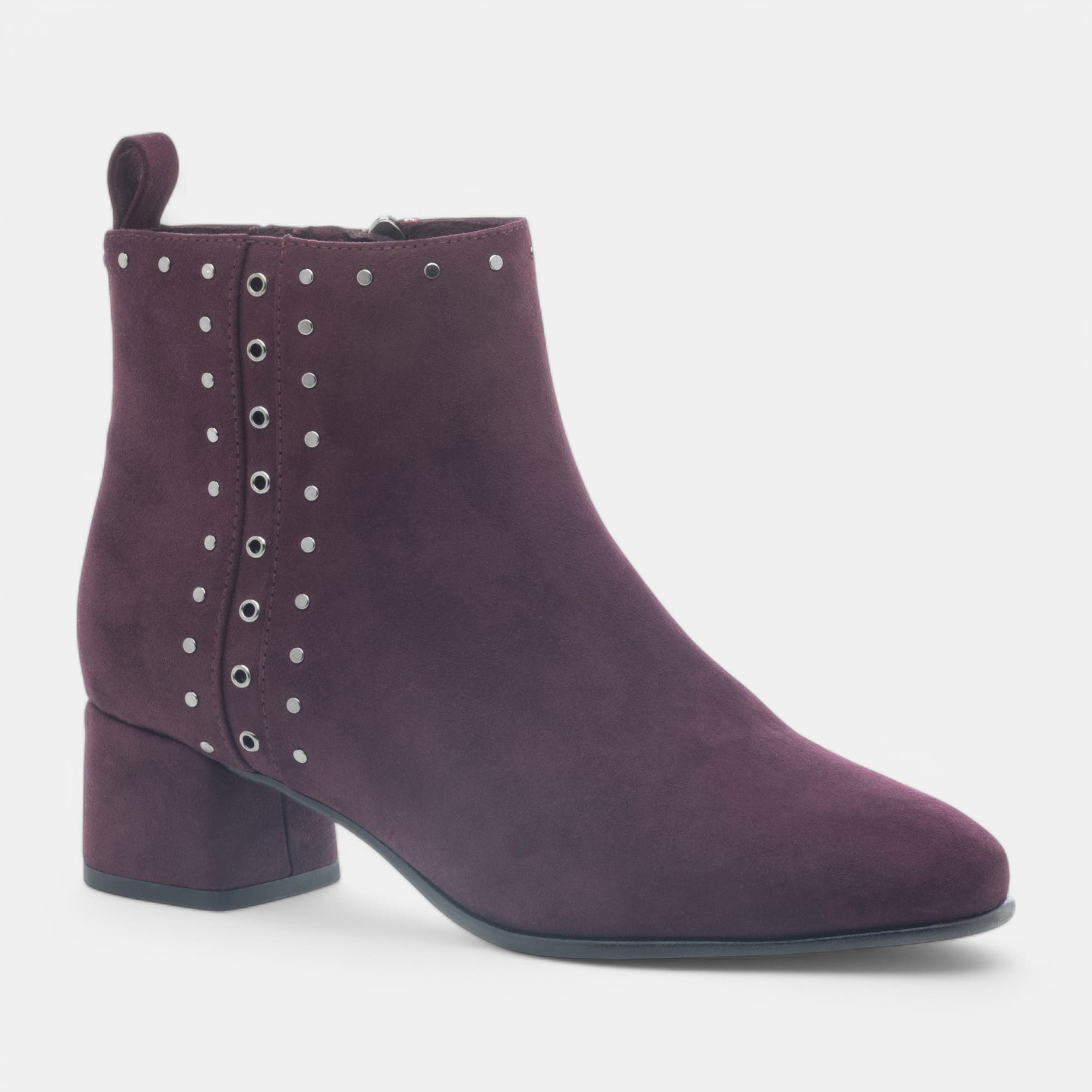 Bottines Femme bordeaux