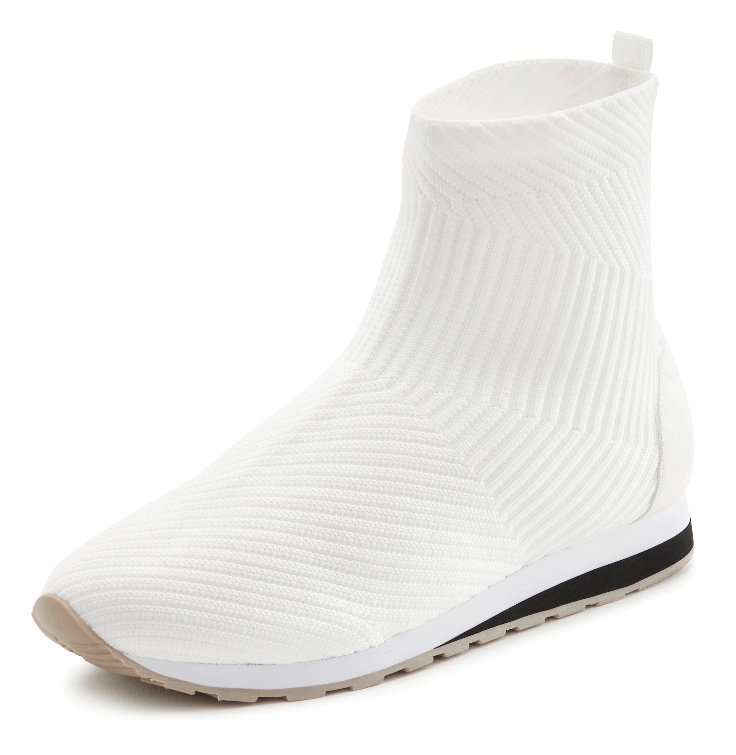 Vivance Stiefelette »Sneaker«  aus elastischem Material, zum Reinschlüpfen VEGAN