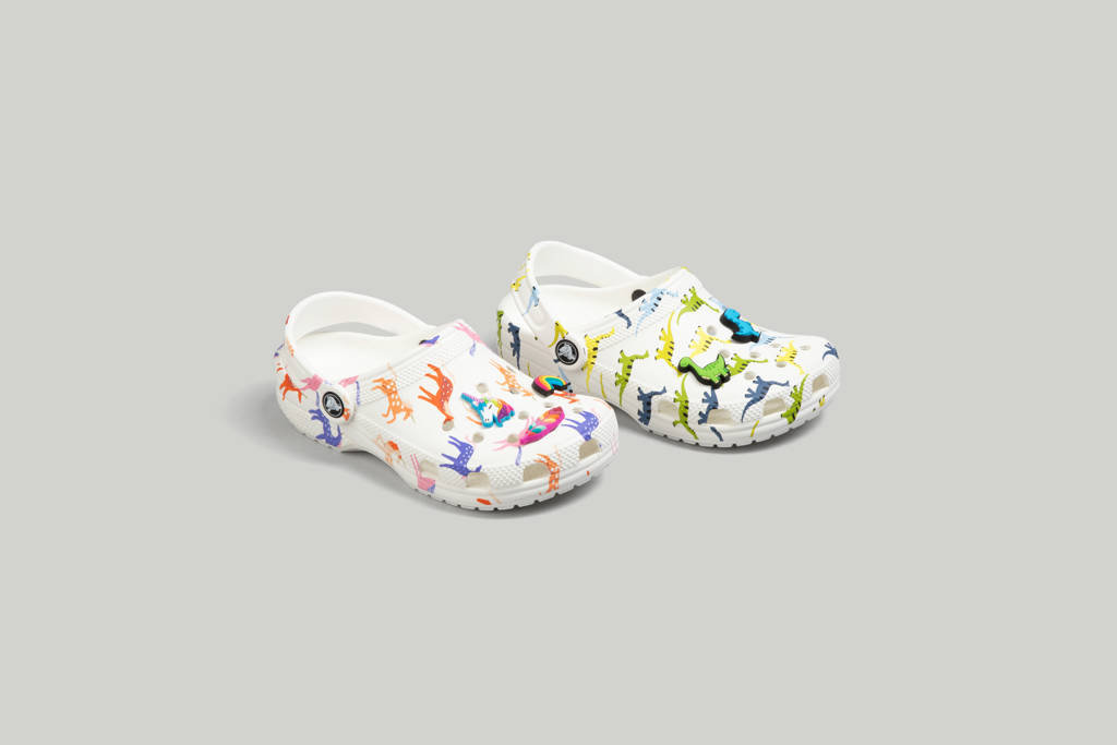 Crocs clogs wit multi