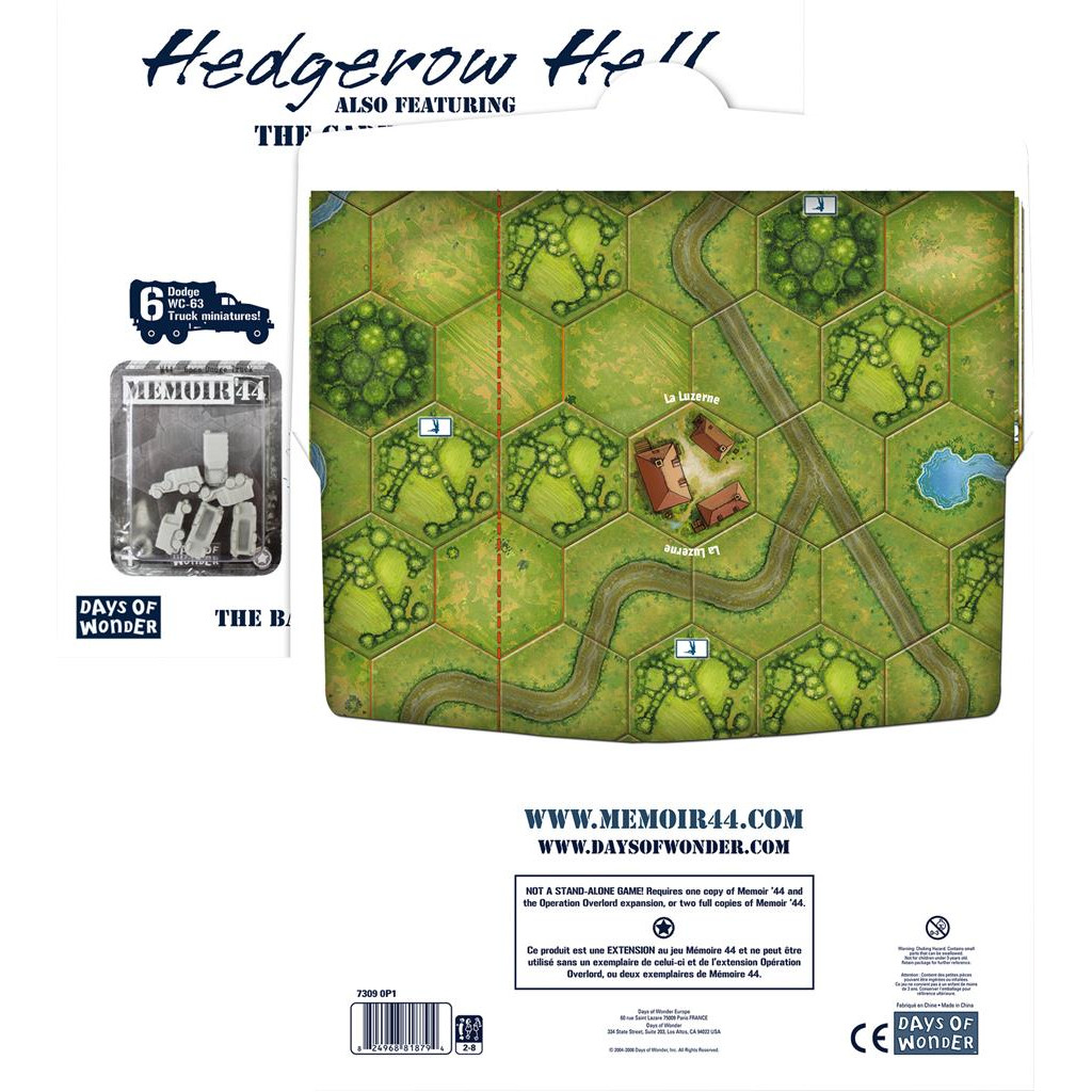 Mémoire 44 : Battle Maps 1 - L'Enfer du Bocage