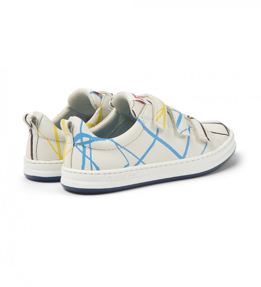 Tênis de couro Camper Runner Four Twins, branco