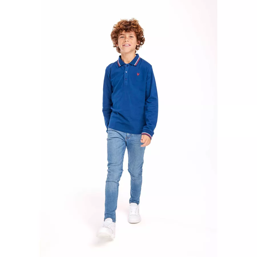MINOTI Poloshirt Blau
