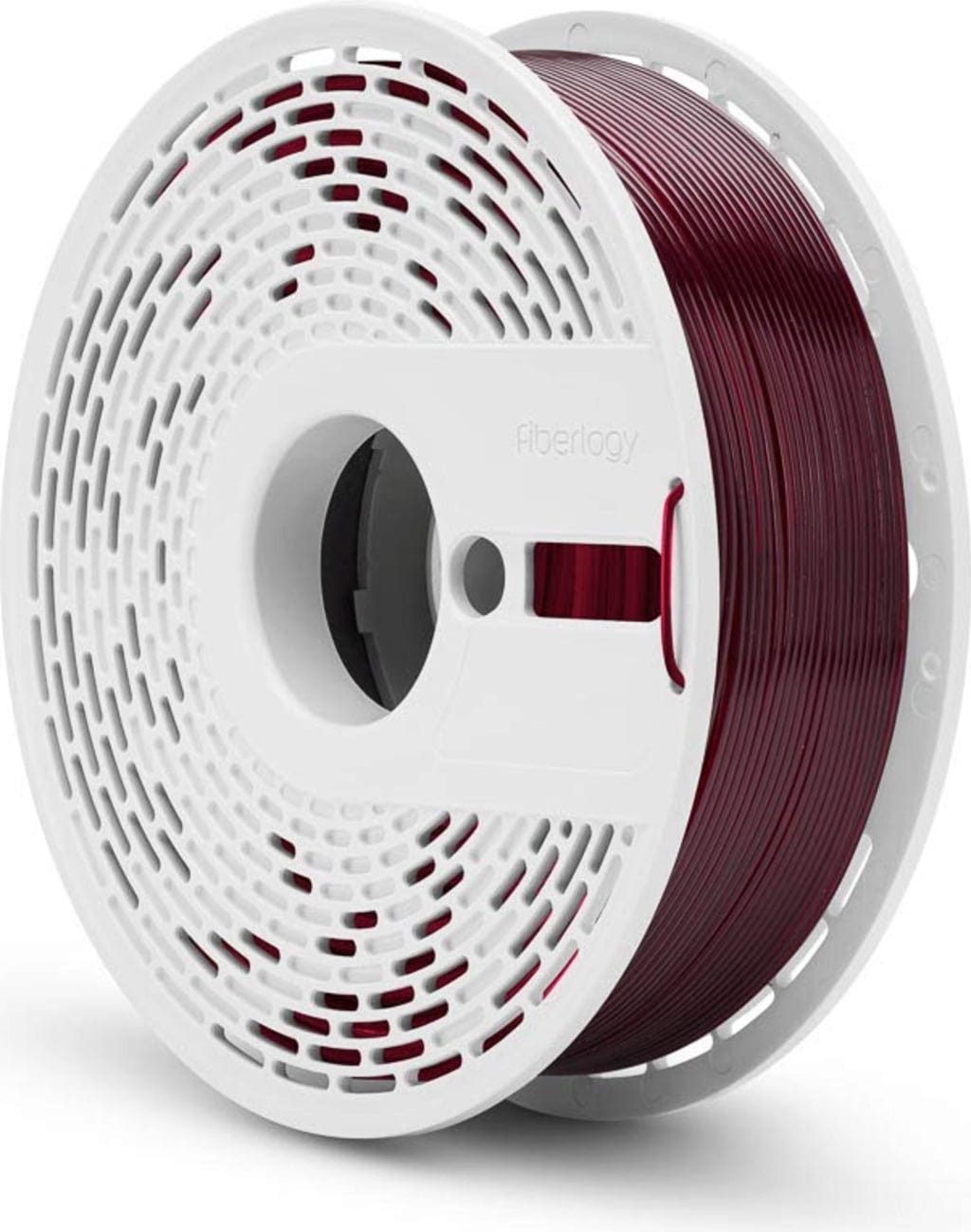 Fiberlogy  PCTG Burgundy Transparent, 1,75 mm / 750 g    Schlagzähige PET-G-Alternative mit hoher optischer Klarheit