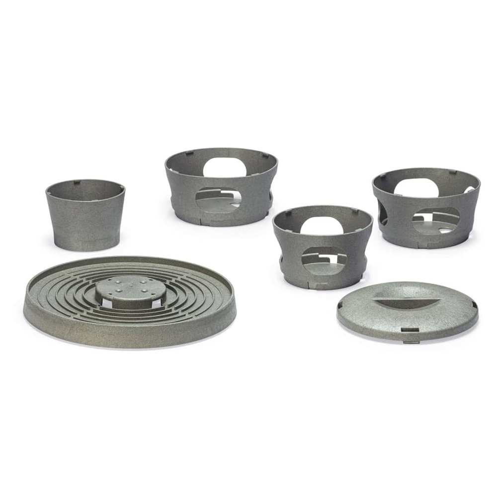Mangeoire tour feed • pour poules • plastique recyclé