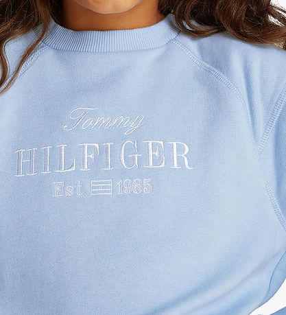 Tommy Hilfiger Sweatshirt - Schriftzug - Breezy Blue