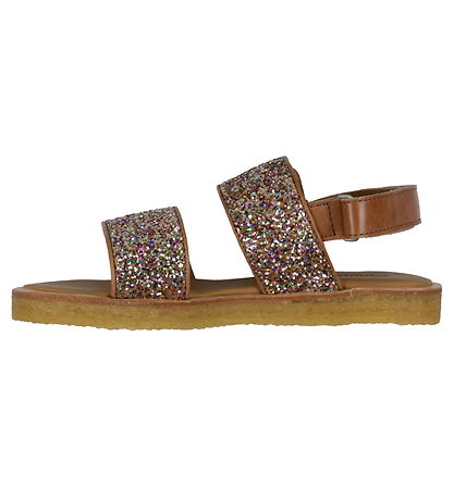 Angulus Sandalen - Tan/Multi Glitter