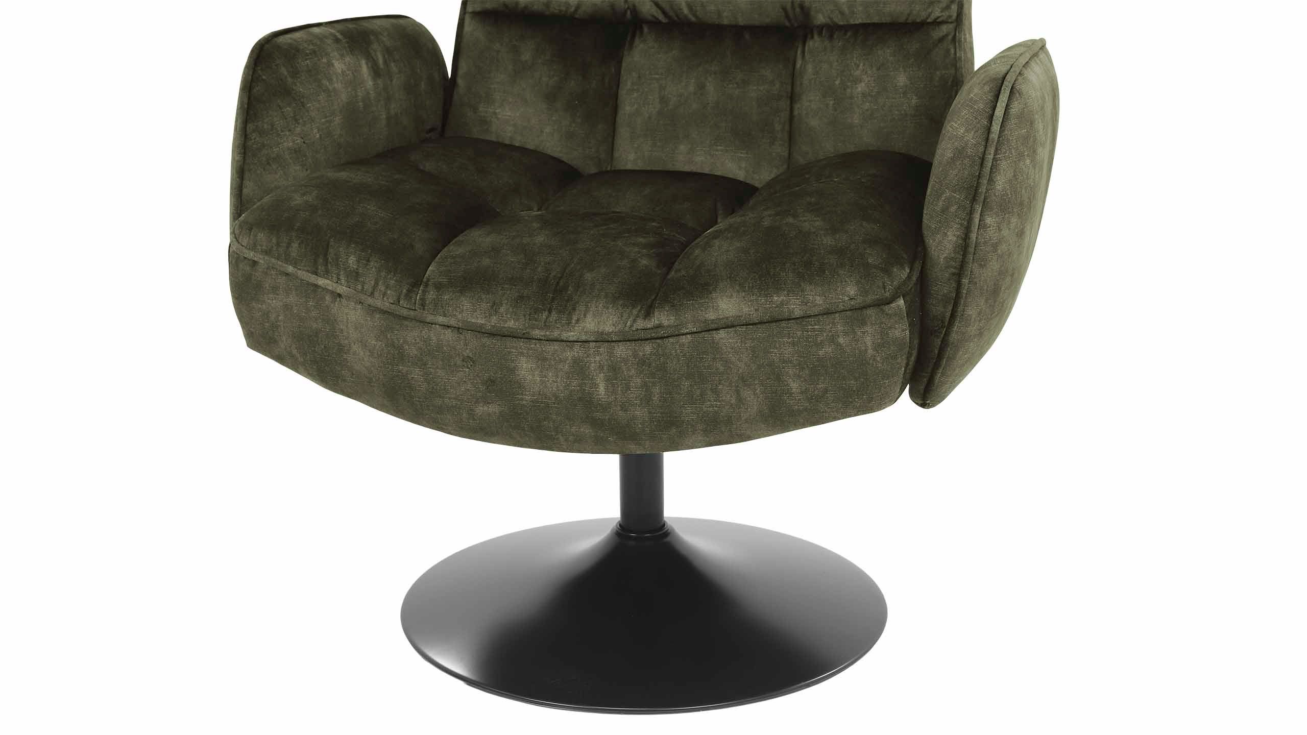 Fauteuil Dark Green Tropea B84 x D82 x H95 cm