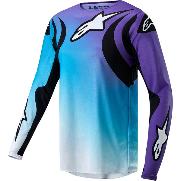 Alpinestars - Maillot femme Stella Fluid Blanc / Turquoise / Violet