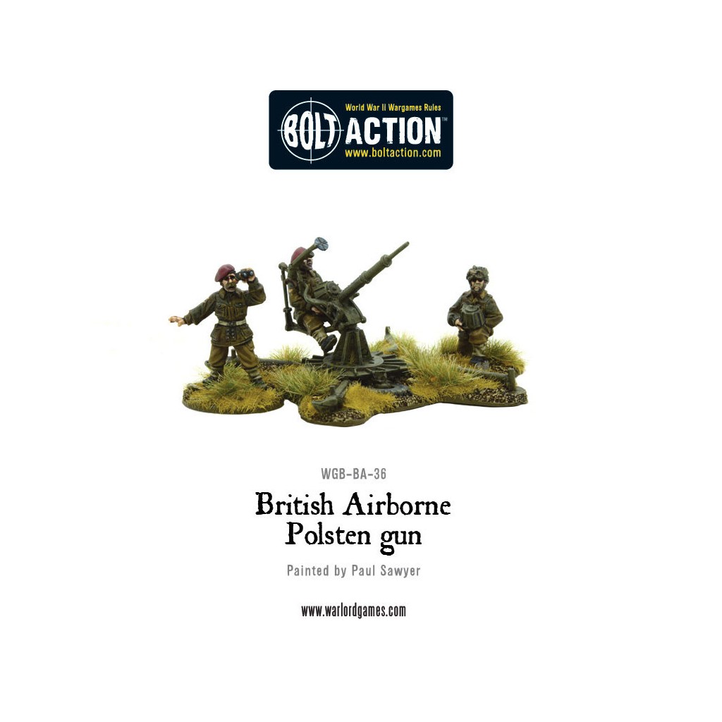 Bolt Action - British Airborne - Polsten Gun