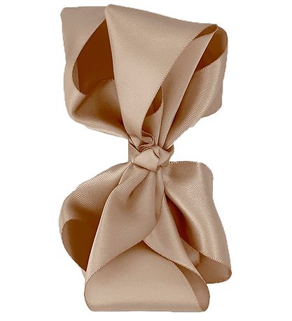By Stær Taufband m. Schleife - Satin - Beige