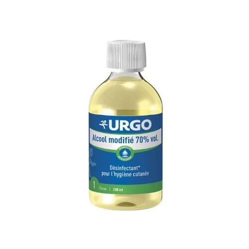 Premiers Secours Alcool Modifié 70% Vol. - Urgo - 200ml