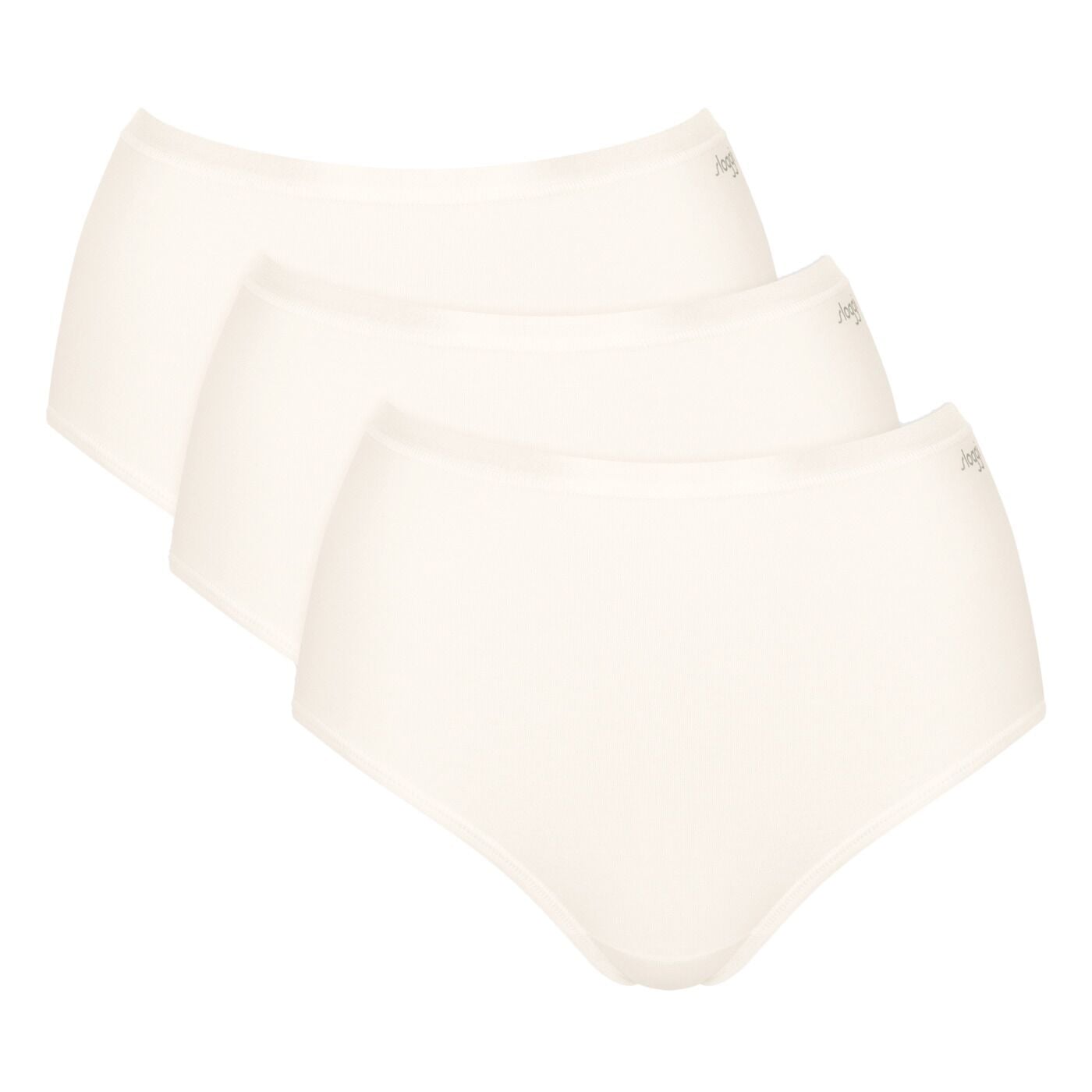 SloggiGO daily cotton «High Waist 3P» Slip 3er-Pack
